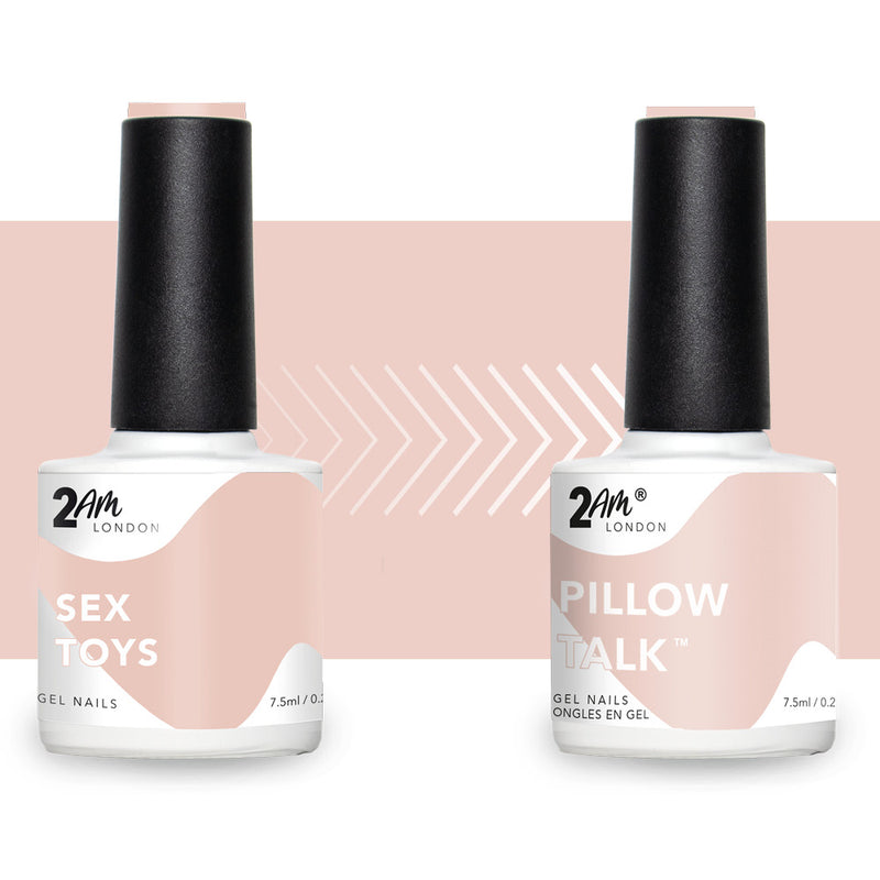 Pillow Talk Gel Polish 7.5ml - 2AM LONDON