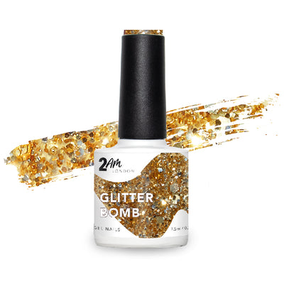 Glitter Bomb Gel Polish 7.5ml - 2AM LONDON