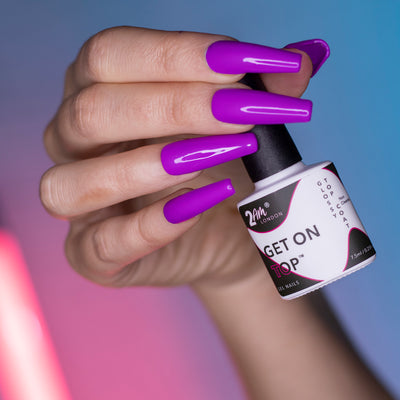 2AM GET ON TOP GLOSSY HIGH SHINE GEL NAIL POLISH TOP COAT