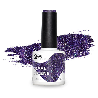 Rave Scene Gel Polish 7.5ml - 2AM LONDON