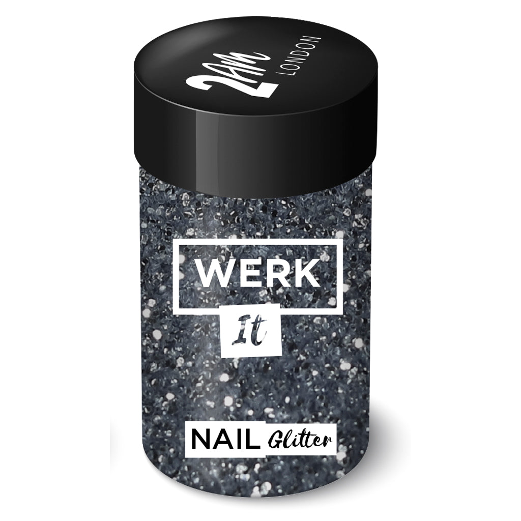 Werk It Nail Glitter 10g - 2AM LONDON